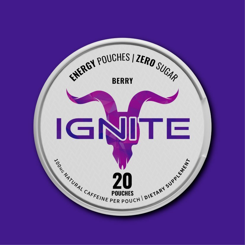IGNITE Berry Energy Pouches