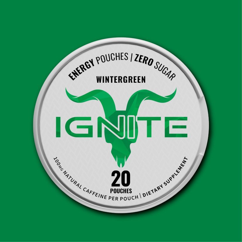 IGNITE Wintergreen Energy Pouches
